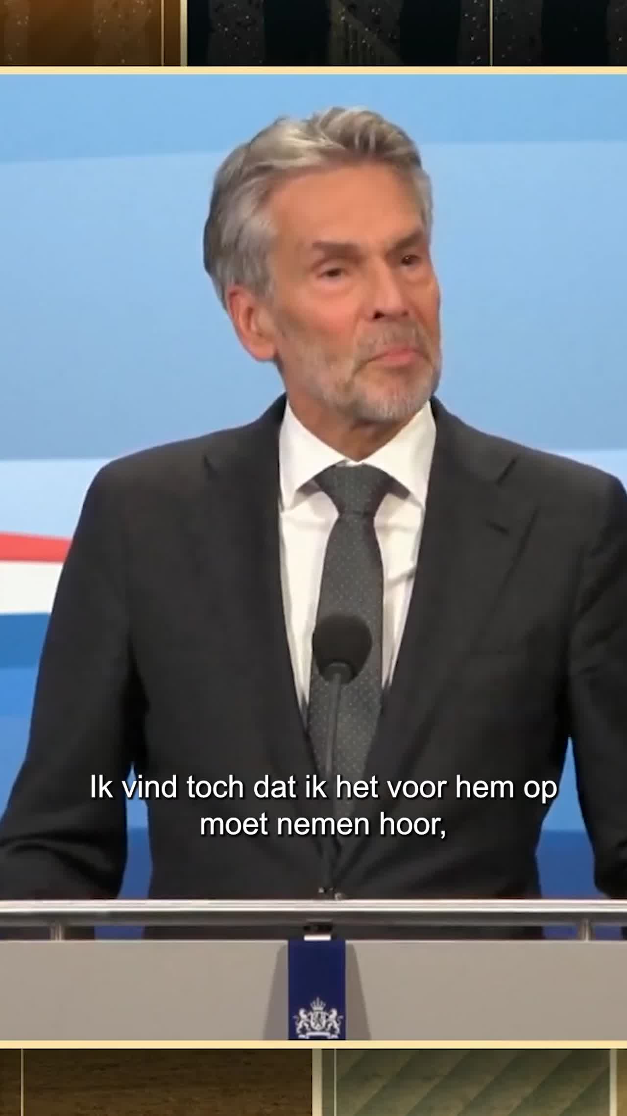'Ik wil het toch even voor Schoof opnemen'